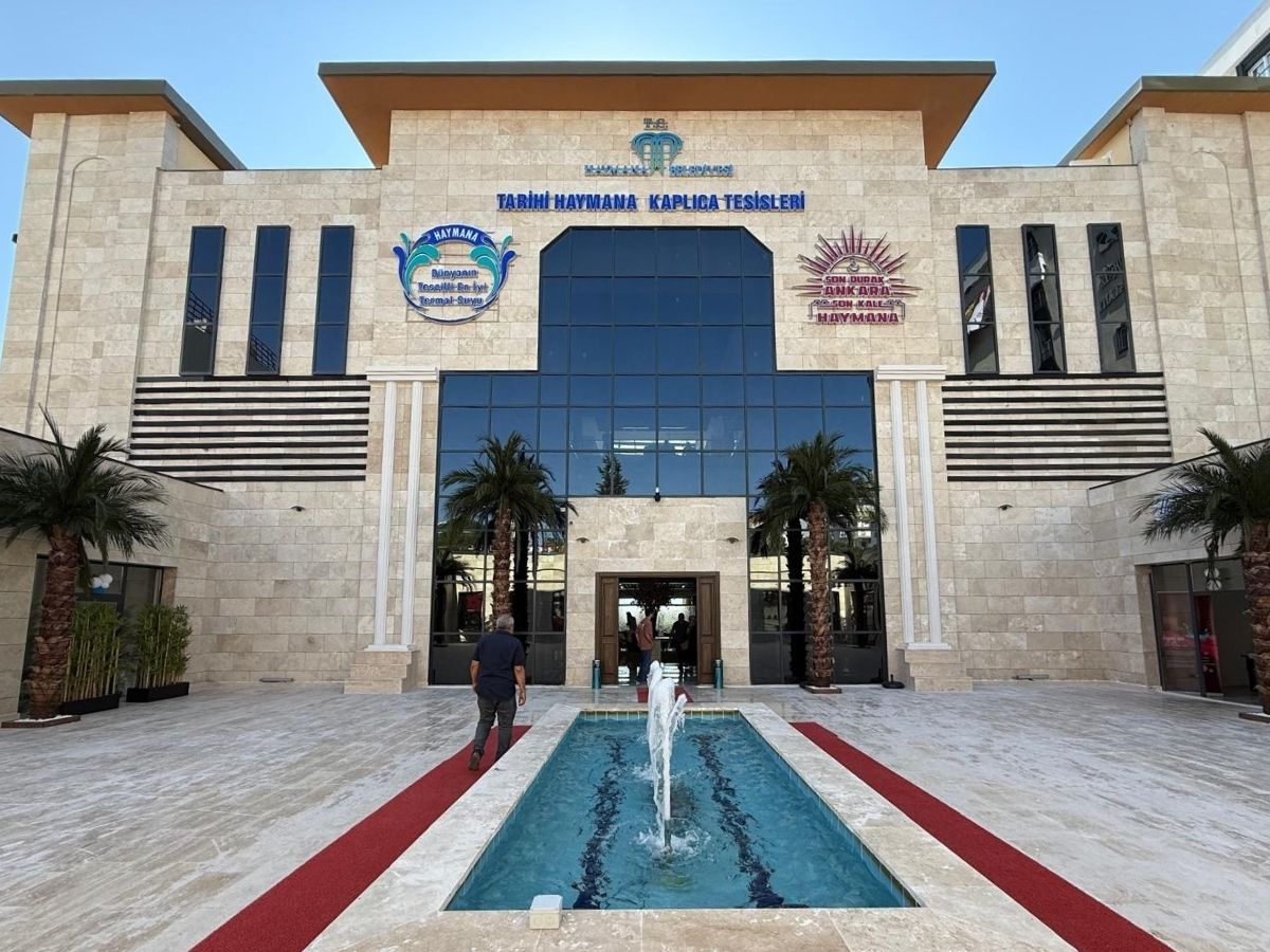 Haymana Belediyesi, tarihi kaplıca tesisini ihaleyle kiraya verecek