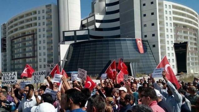 Tartışmalı otel açılışa hazırlanıyor