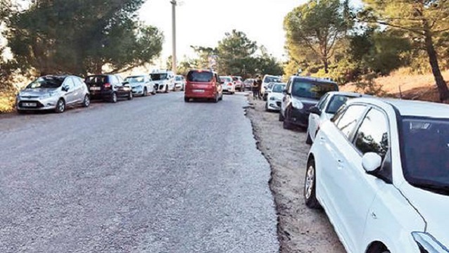 Tatil cennetinde otoparkçı terörü