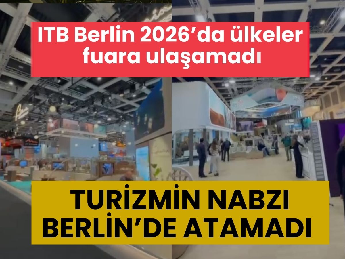 Turizmciler ITB Berlin 2026’ya ulaşamadı: Hava sahasının kapanması fuara katılımı engelledi