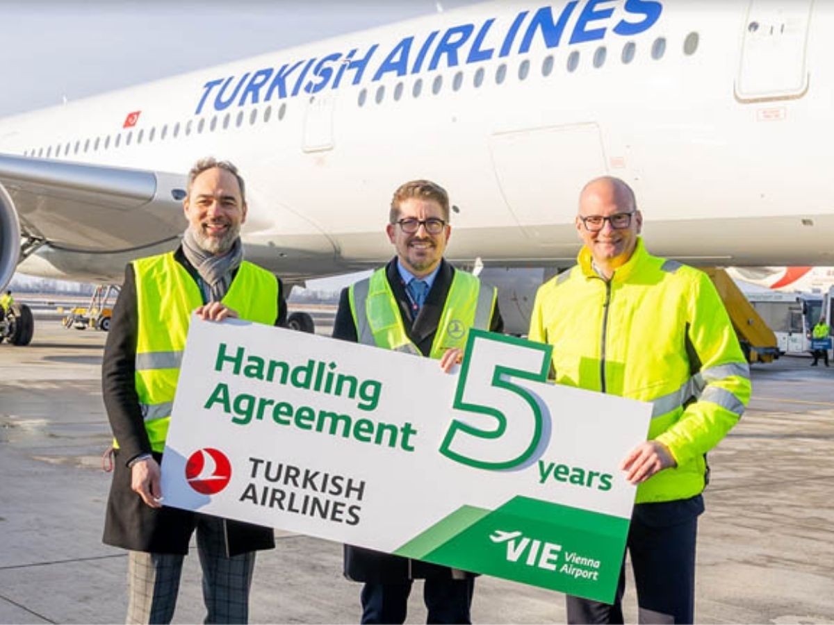 THY-Viyana Havalimanı 5 yıllık yer hizmetleri anlaşması imzaladı
