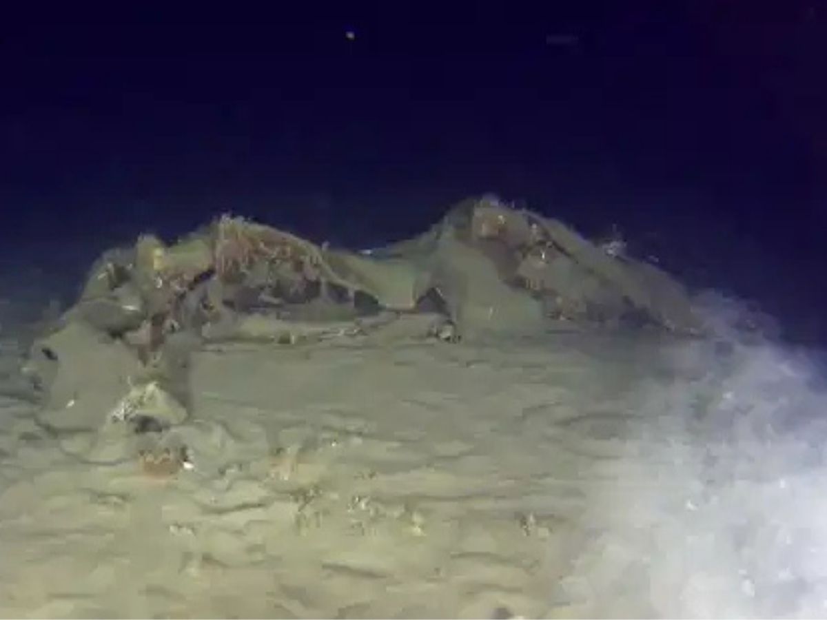 Marmara’nın derinlerindeki 50 yıllık sır: ‘Bursa’ uçağının izine rastlandı