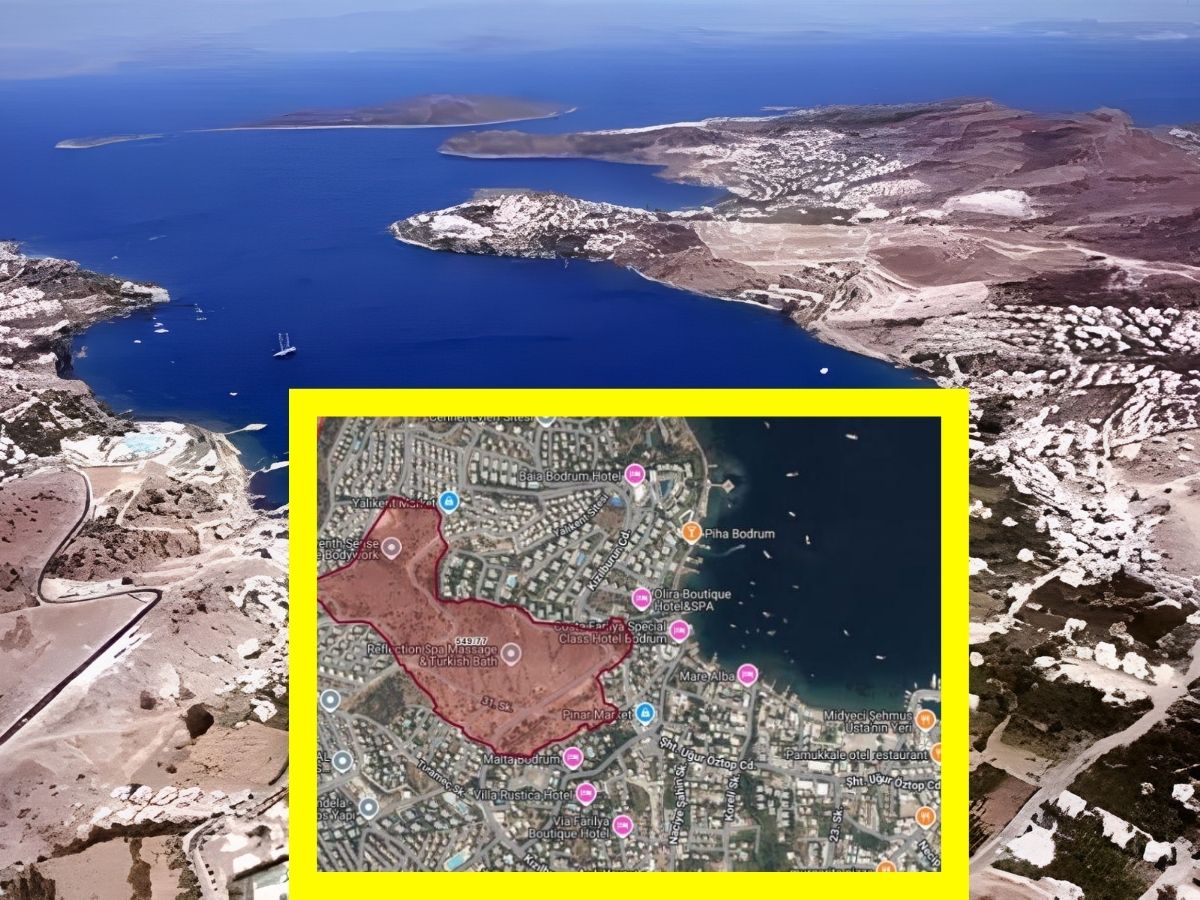 Deniz manzaralı arsalar satışta: Bodrum’da milyarlık ihale