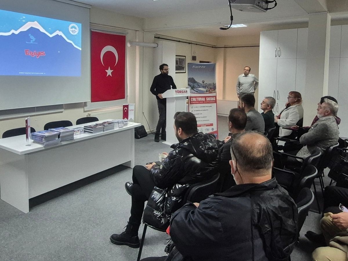 TÜRSAB ve sektör temsilcileri Erciyes Kayak Merkezi için buluştu
