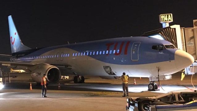 TUIfly Antalya'ya ilk seferini yaptı