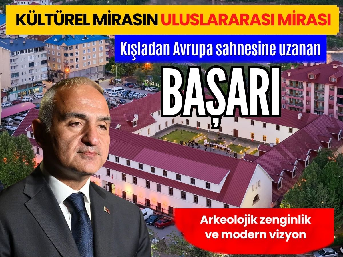Kışladan Avrupa sahnesine uzanan başarı: Tunceli Müzesi ödül yolunda