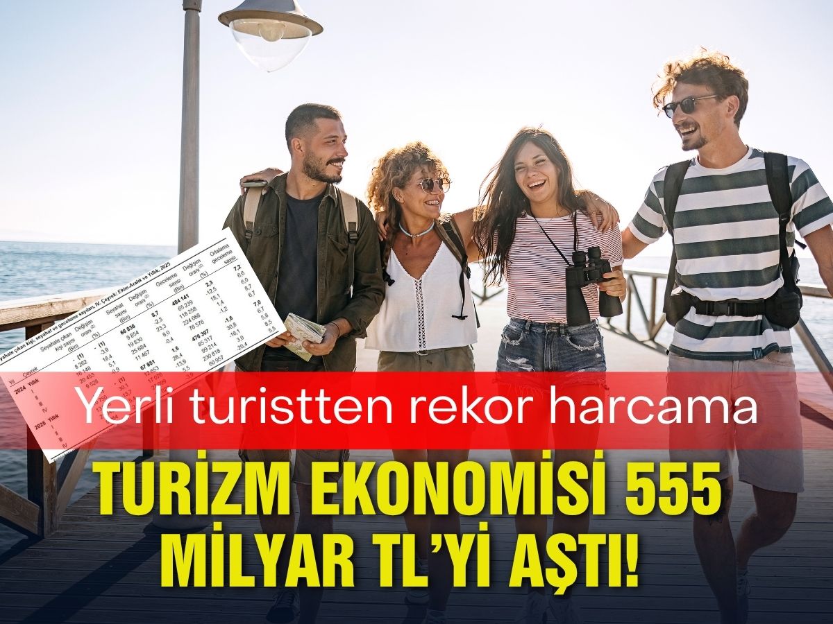 Turizm sektöründe harcama patlaması: Yerli turist 2025’te kesenin ağzını açtı