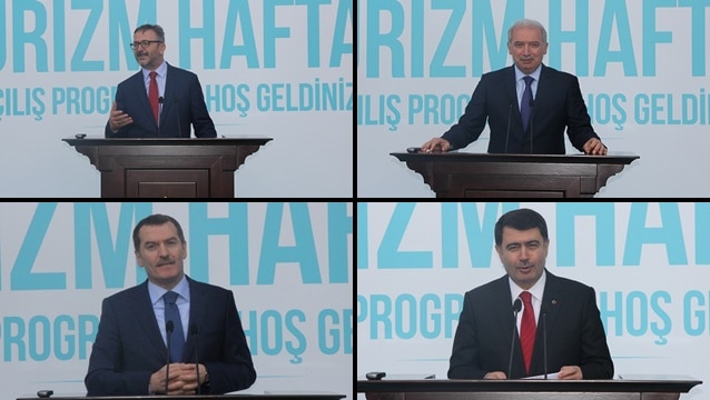 Turizm Haftası Etkinlikleri'nin açılış töreninde kim ne dedi?