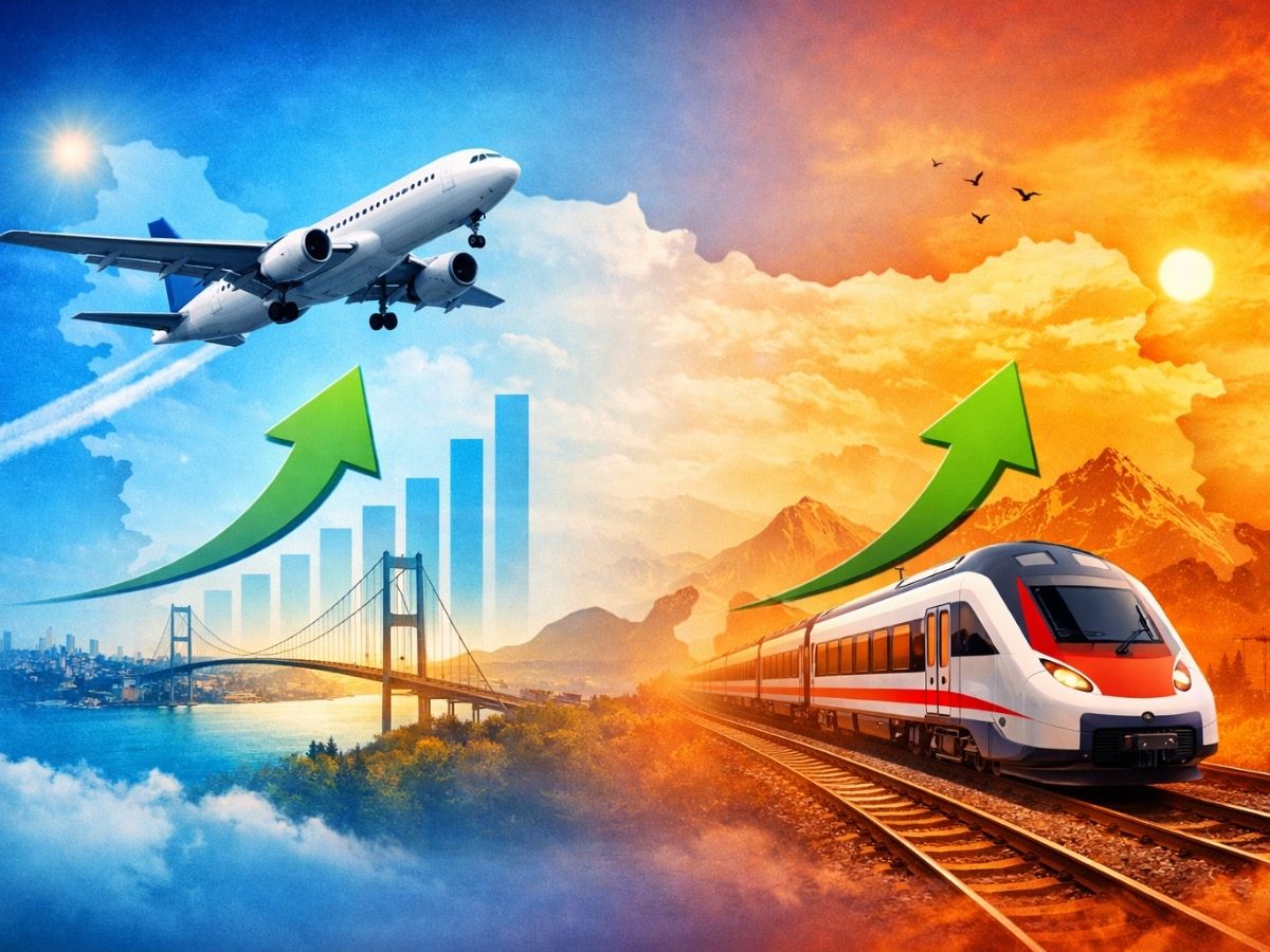 Ocak’ta Türkiye turizm sürprizi: Hava yolu patladı tren yolculukları şaşırttı