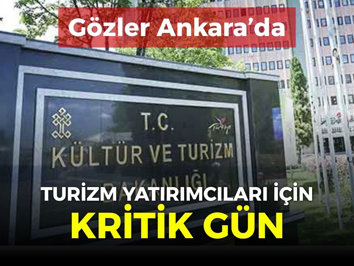 Turizm yatırımcılarını ilgilendiren toplantı Bakanlıkta yapılacak
