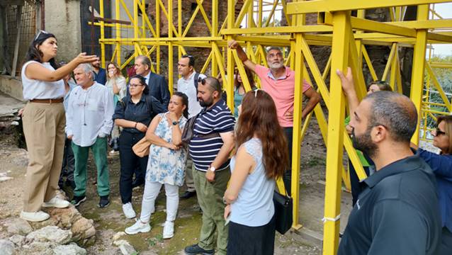 Turizmciler, Bukoleon Sarayı kazı alanını gezdi