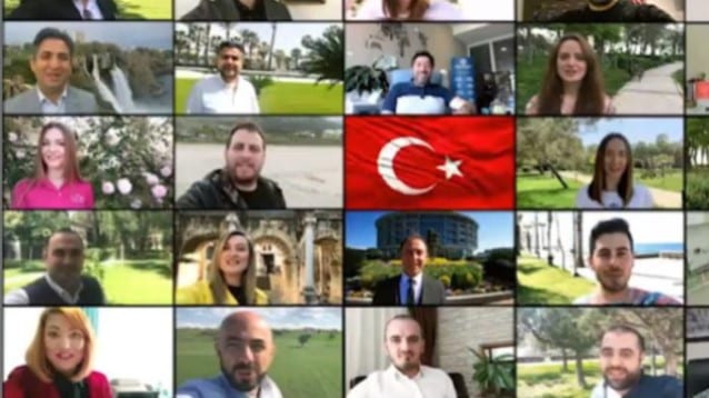 Turizmcilerden anlamlı mesaj!