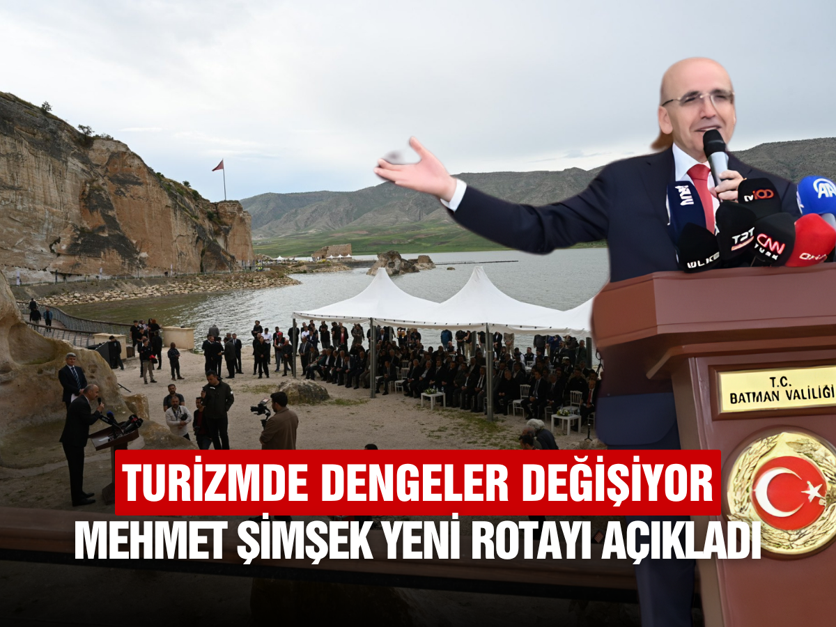 Turizmde 65 milyar dolar sonrası yeni hedef: Mehmet Şimşek rota değiştirdi