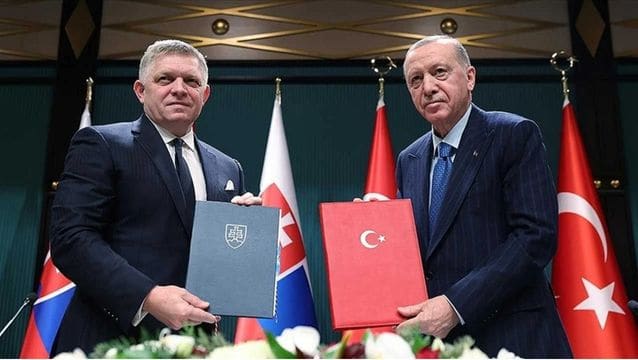 Türkiye ile Slovakya arasında 3 stratejik anlaşma imzalandı
