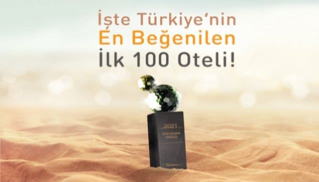 Türkiye’nin en iyi ilk 100 oteli belli oldu