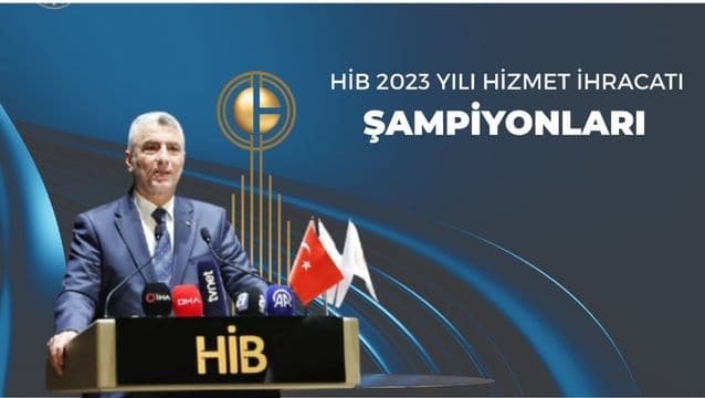 Türkiye'nin hizmet ihracatı şampiyonları ödüllerine kavuştu