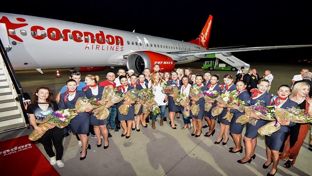 Türkiye'nin ilk Boeing 737 MAX 8’i Antalya'ya indi!