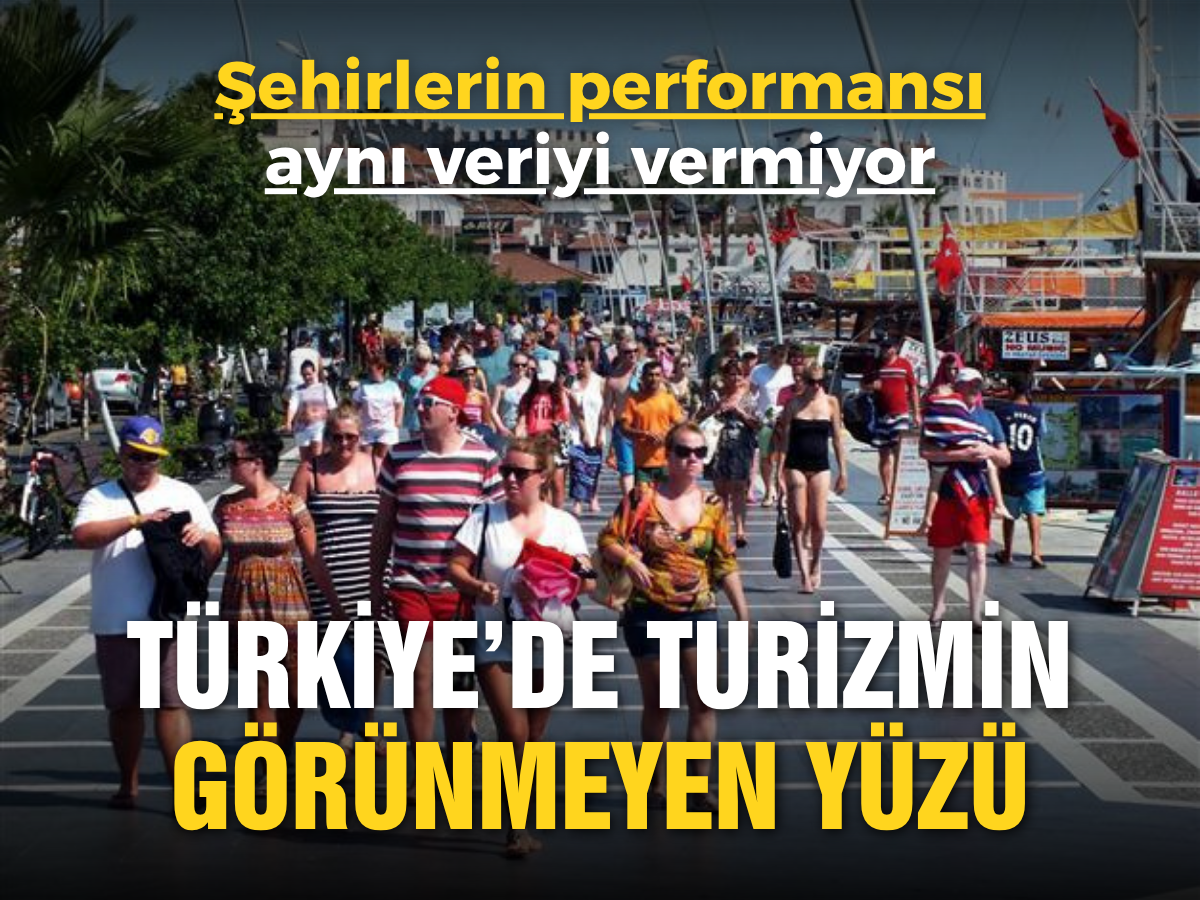 Turizm rakamlarında dengesizlik: Gelen turist çok konaklayan az