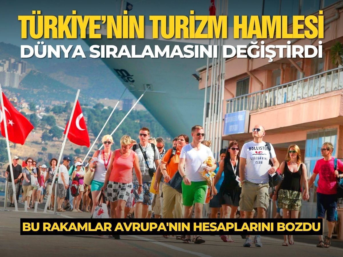 Türkiye turizmde öyle bir fark yarattı ki Avrupa'nın ünlü rotaları geride kaldı