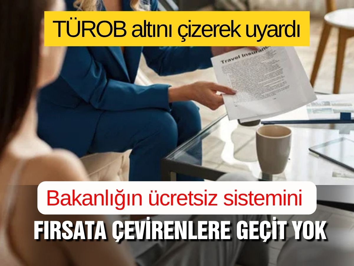 Turizmde ücretsiz sistemi paralı satan uyanıklara TÜROB freni