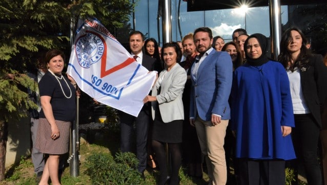 TÜRSAB'a ISO 9001 kalite belgesi
