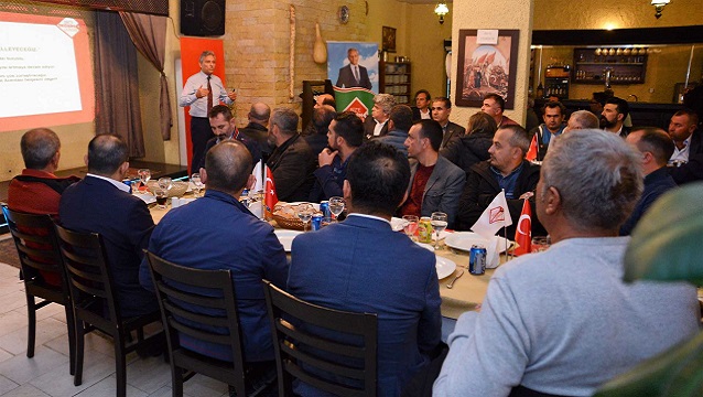 TÜRSAB Başkan Adayı Firuz Bağlıkaya Kapadokyalı acentalarla bir araya geldi