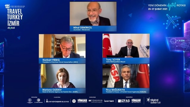 TÜRSAB Başkanı Bağlıkaya: 20 milyon yabancı ziyaretçi sayısına ulaşabiliriz