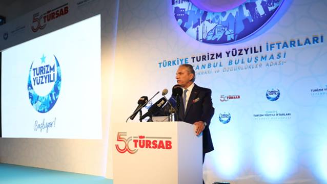 TÜRSAB’dan Demokrasi ve Özgürlükler Adası'nda Turizm Yüzyılı iftarı…