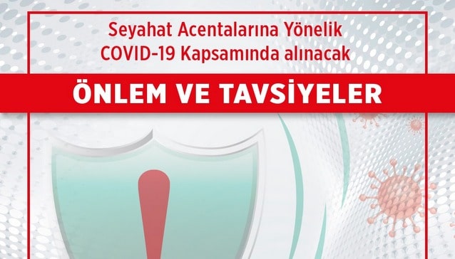 TÜRSAB'tan koronavirüs önlem ve tavsiye listesi