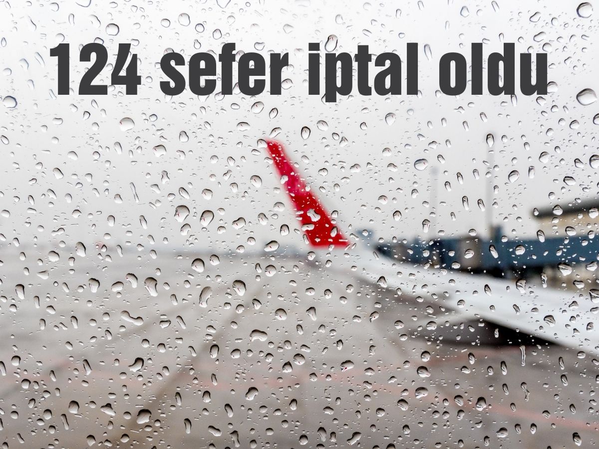 İstanbul’da 124 sefer iptal oldu