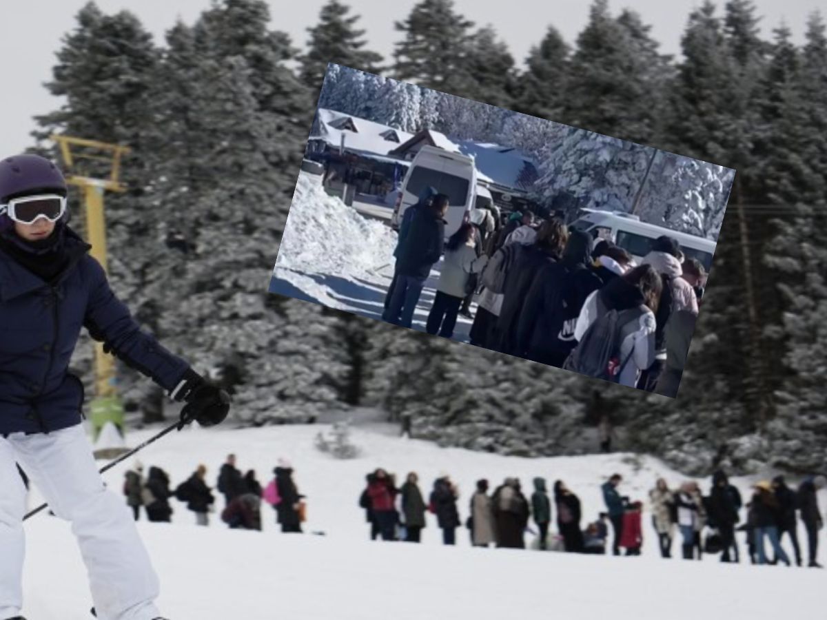 Uludağ’da turizm hareketliliği teleferiği durdurdu