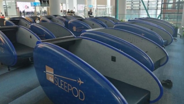 Uyku kapsülü İstanbul Havalimanı'nda!