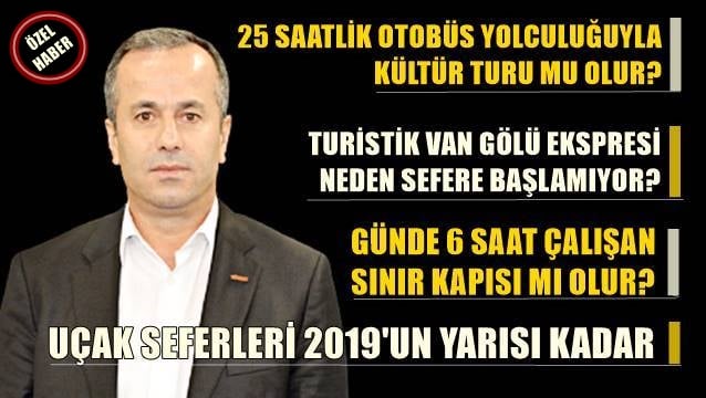 Van turizmine 'Uçak' darbesi... Cevdet Özgökçe Turizm Ajansı'na anlattı