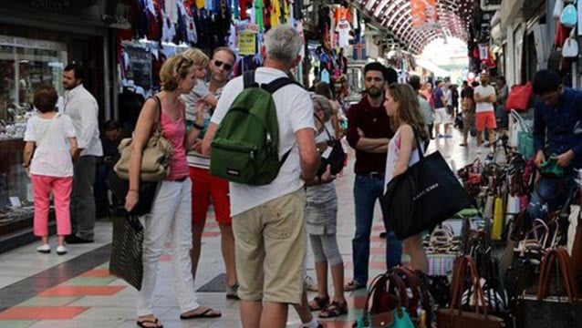 Yabancı turist fırsatı kaçırmadı 