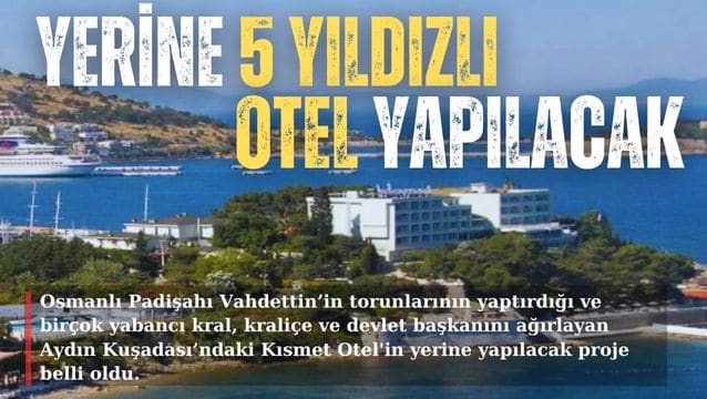 Yıkılan ünlü otelin yerine 537 milyon liraya 5 yıldızlı otel yapacak
