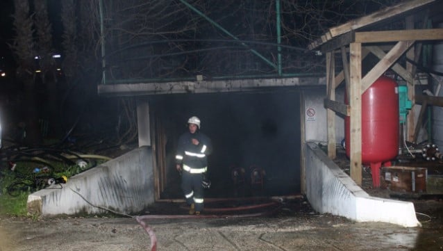 Yılbaşında 5 yıldızlı otelde korkutan yangın!