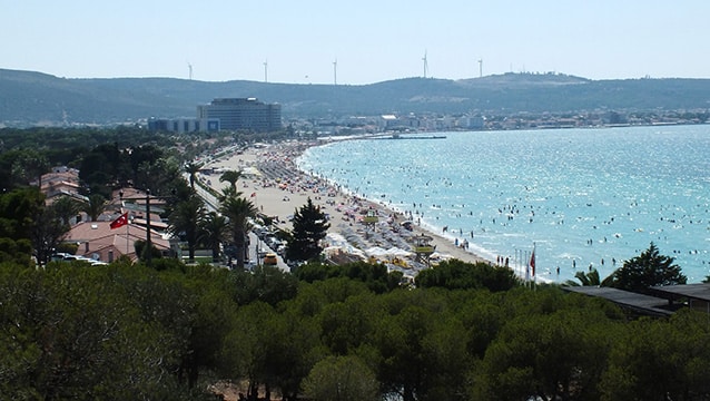 Çeşme'de tabiat parkı kiralama ihalesi