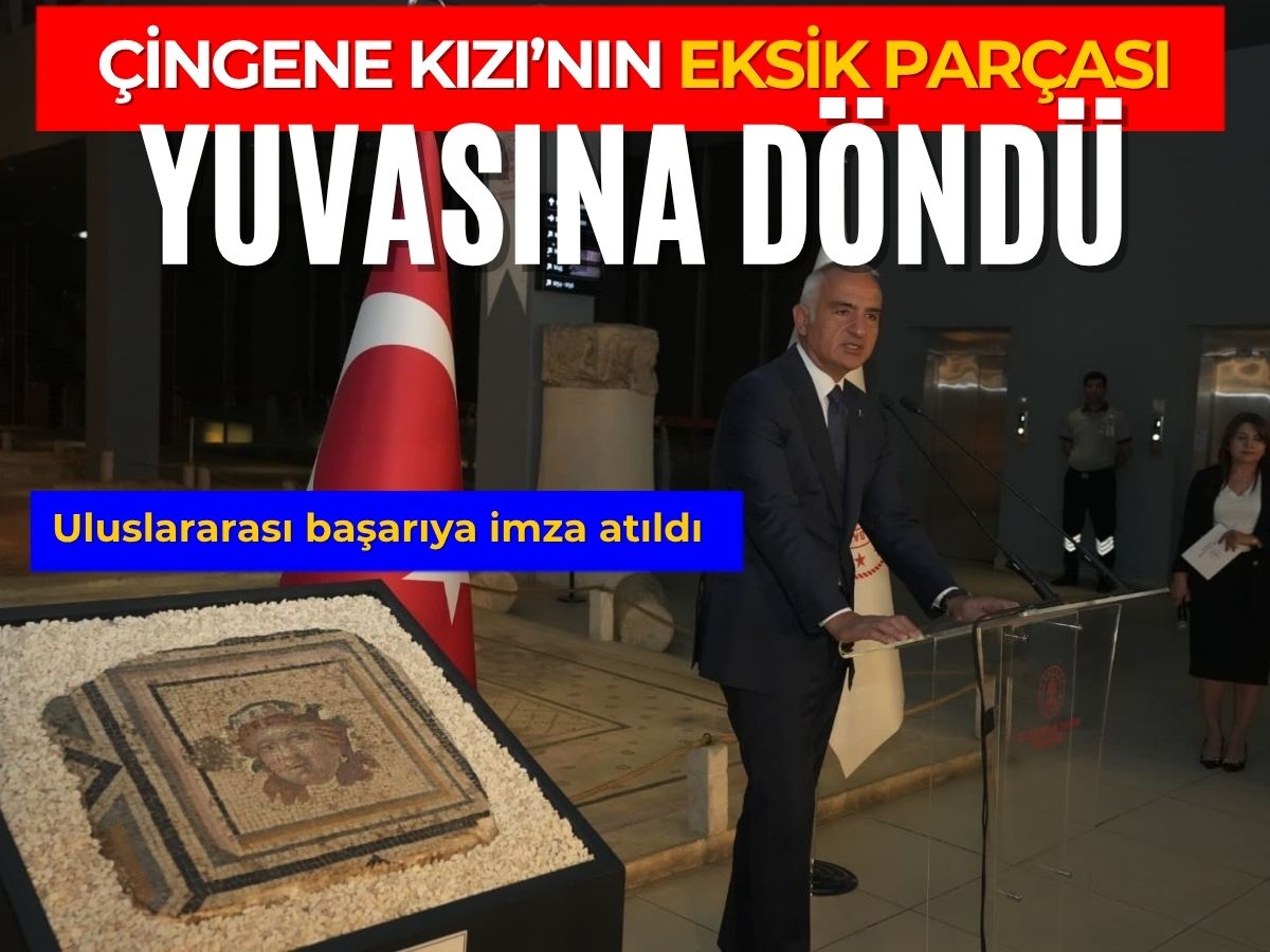Yarım kalan hikaye tamamlandı: Çingene Kızı'nın kayıp parçası Zeugma'ya döndü