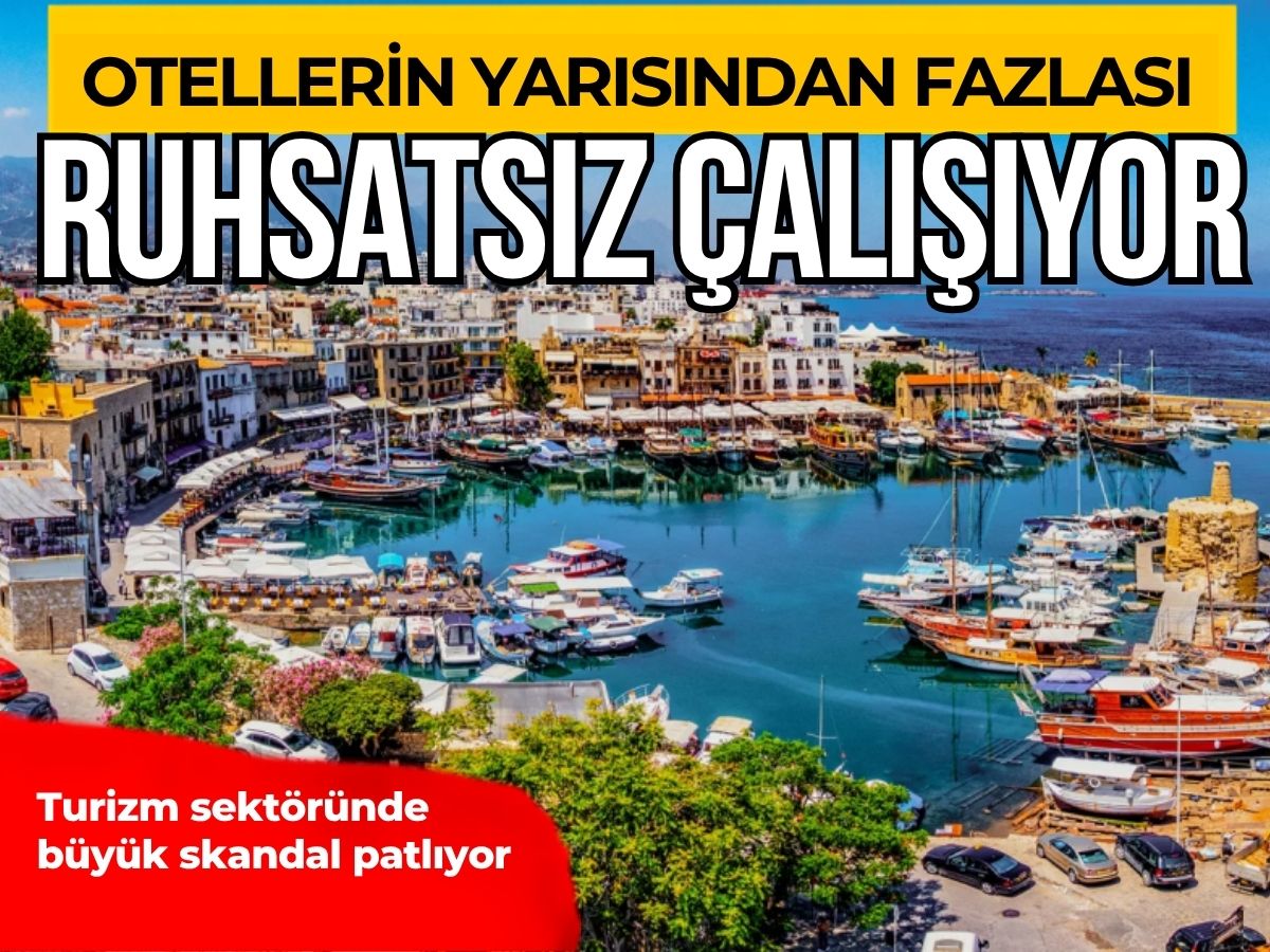 Turizmde şok gerçek: Güney Kıbrıs'ta yüzlerce otel ruhsatsız
