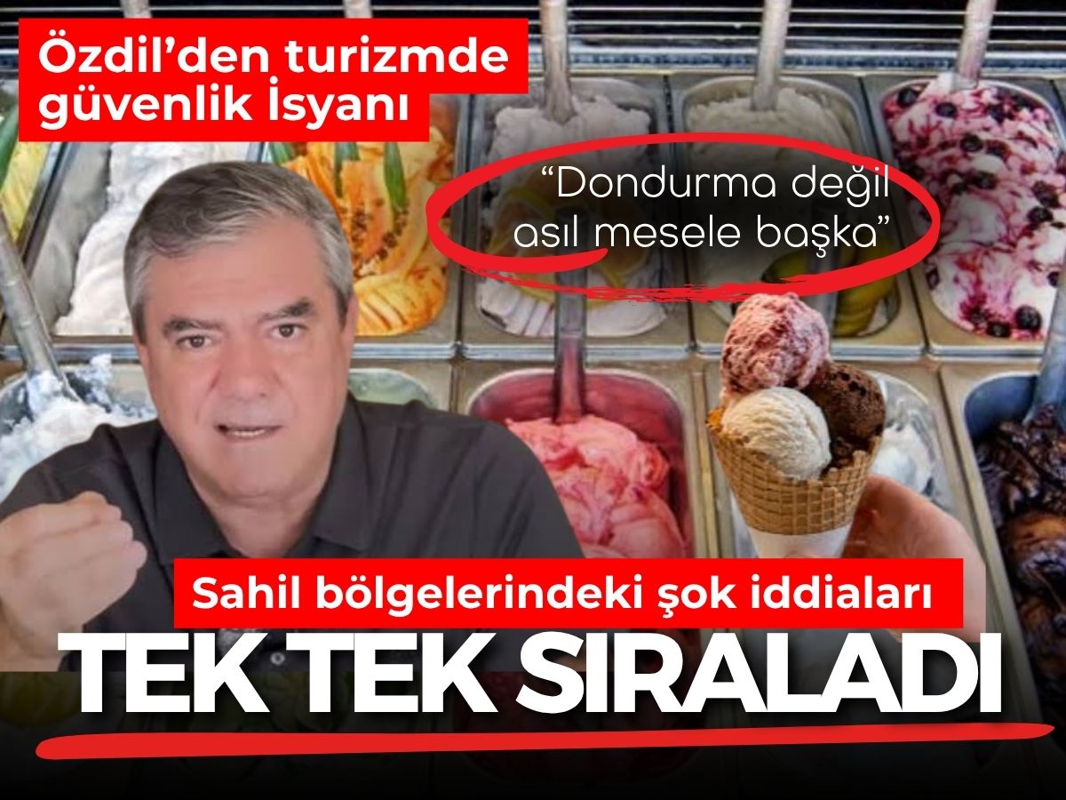 Bodrum’da 400 TL’lik dondurmaya farklı açıdan bakan Yılmaz Özdil’den turizmde çarpıcı iddialar