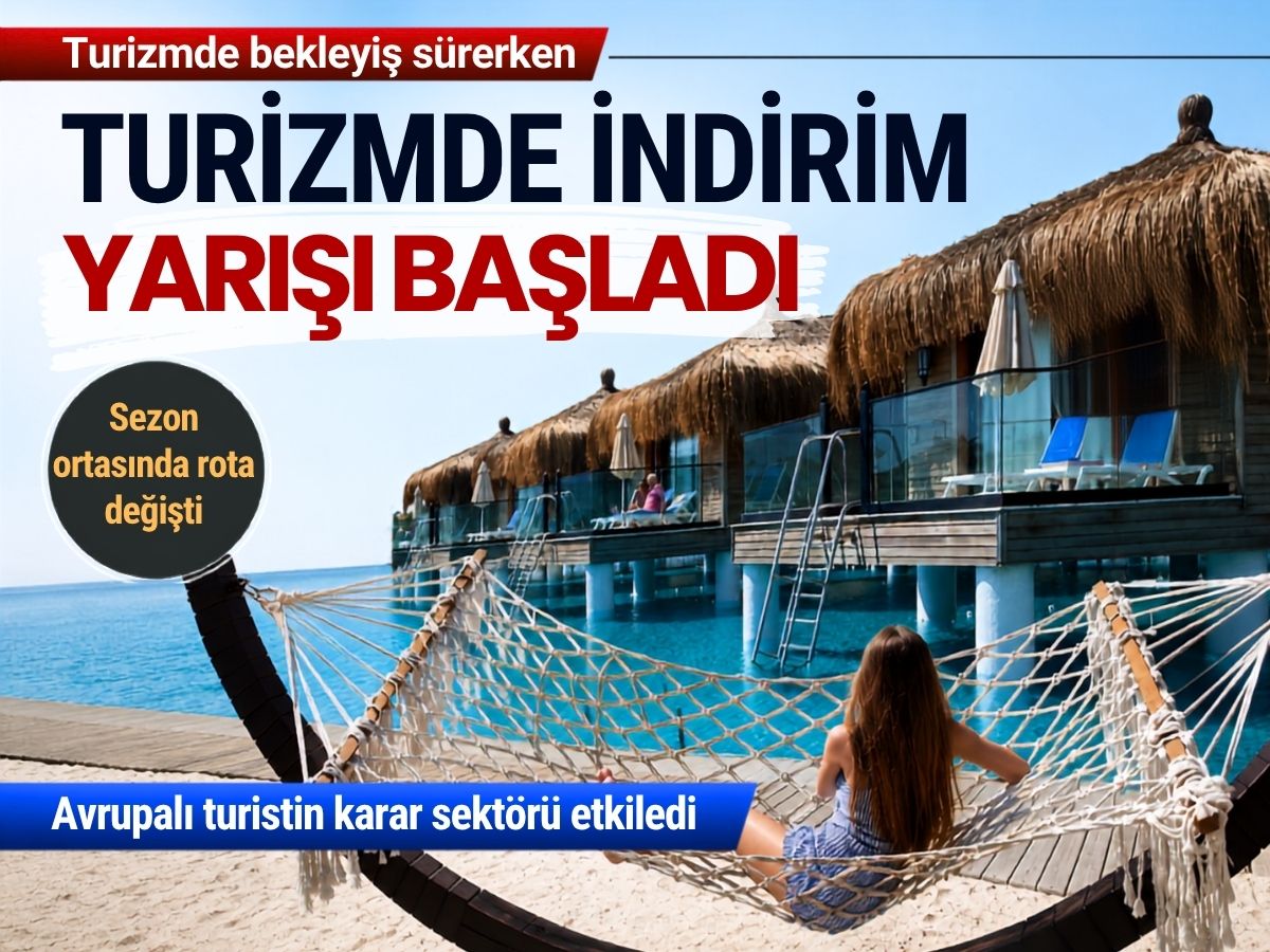 Turizmde bekleyiş sürerken oteller peş peşe fiyat indirdi