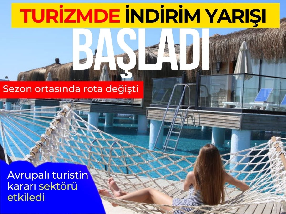 Turizmde bekleyiş sürerken oteller peş peşe fiyat indirdi