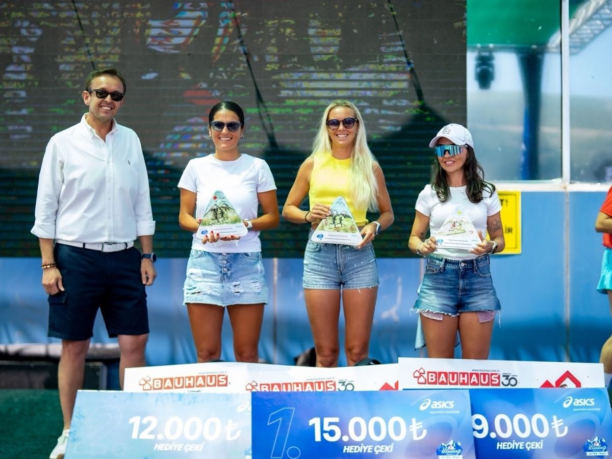 Uludağ’da uluslararası yarış heyecanı: Ultra Trail’de madalyalar sahiplerini buldu