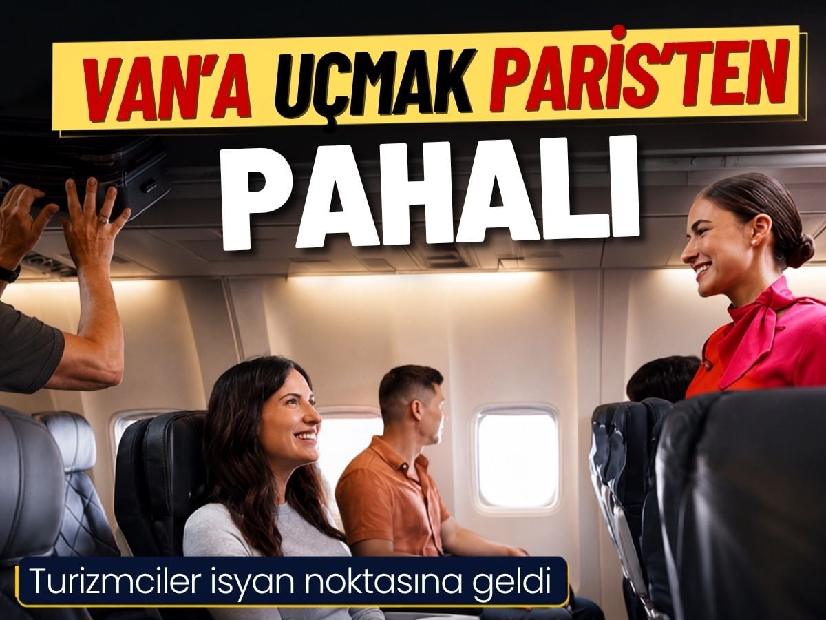 Van bileti Avrupa’yı geçti: Uçak fiyatları şaşkına çevirdi