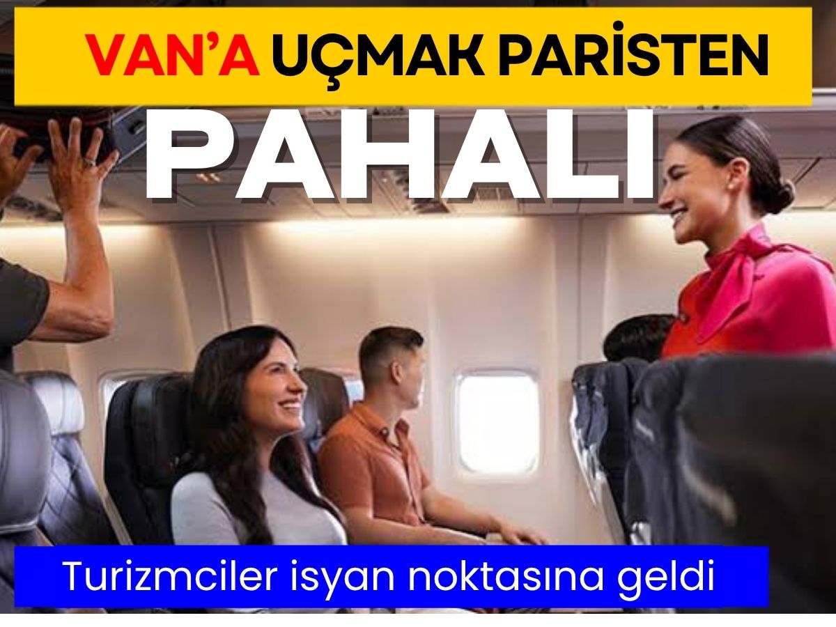 Van bileti Avrupa’yı geçti: Uçak fiyatları şaşkına çevirdi