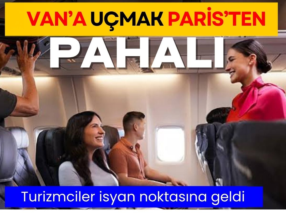 Van bileti Avrupa’yı geçti: Uçak fiyatları şaşkına çevirdi